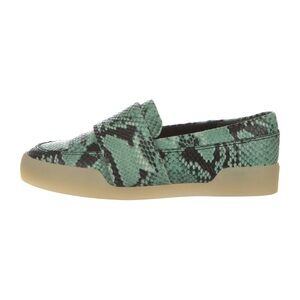 NWOT 3.1 Phillip Lim Morgan loafer sneakers green python snake leather Size 35/5
